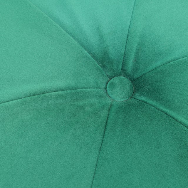 Wood 1960s Mid Century Astro Vanity Stool by G Plan in Teak & Jade, Attributed For Sale - Image 7 of 7