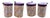 Turnstone by Steelcase Crushed Can Stools, Pair – Original 'Skittles' Upholstery For Sale
