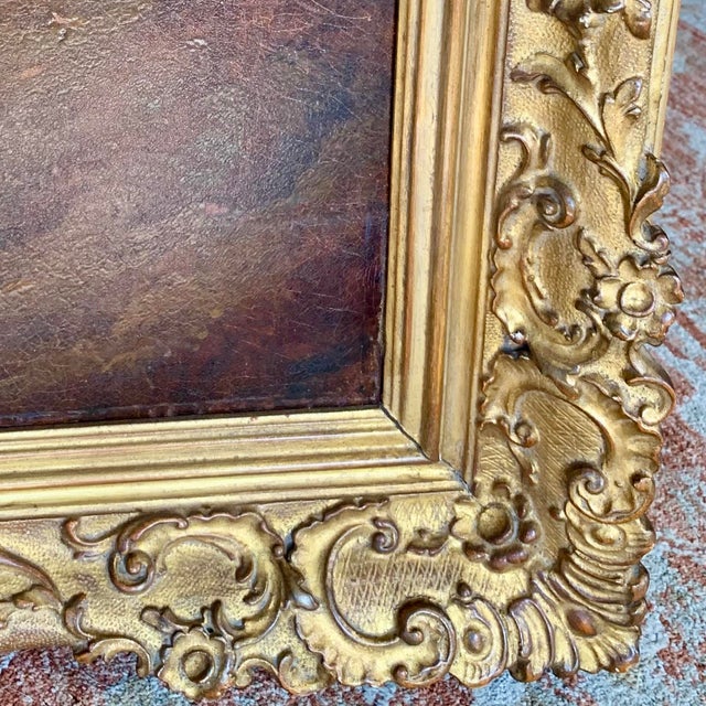 “Evening at the Cottage” Very Large Oil on Canvas Attributed to George Morland For Sale - Image 16 of 17