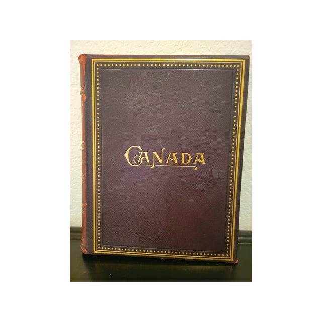 1898 Antique 6-Volume Leather-Bound "Canada: An Encyclopedia of the Country" Set For Sale - Image 10 of 10