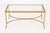 Metal Maison Bagues Gilt Bronze Coffee Table For Sale - Image 7 of 7