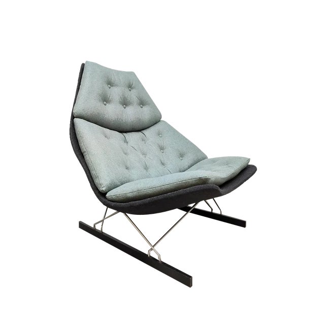 Vintage Dutch Sledge Lounge Chair by Geoffrey Harcourt for Artifort For Sale