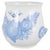 Flowerpot Cover in Faience with Blue Spiral and Floral Motifs from Bjørn Wiinblad, 1978 For Sale - Image 6 of 6