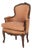 Louis XV Silk Upholstered Child's Bergere For Sale