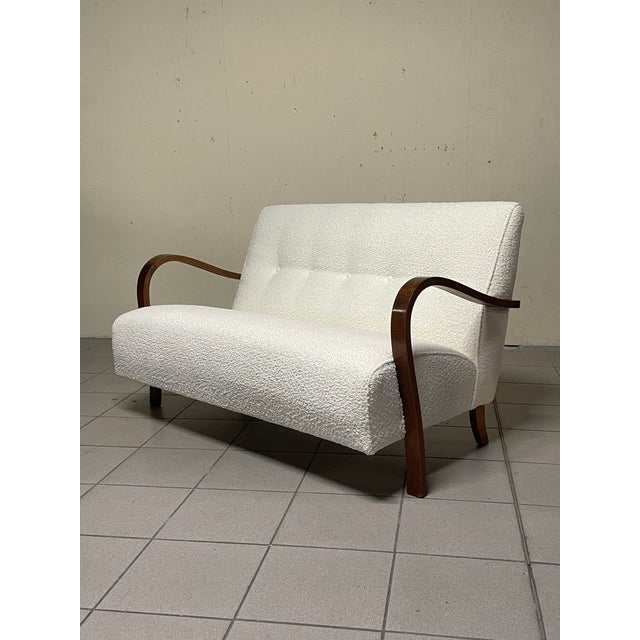 Two-Seater Sofa, Italy, 1940s For Sale - Image 14 of 18