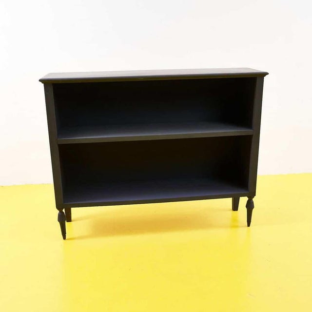 Black Vintage Black Wooden Sideboard For Sale - Image 8 of 8