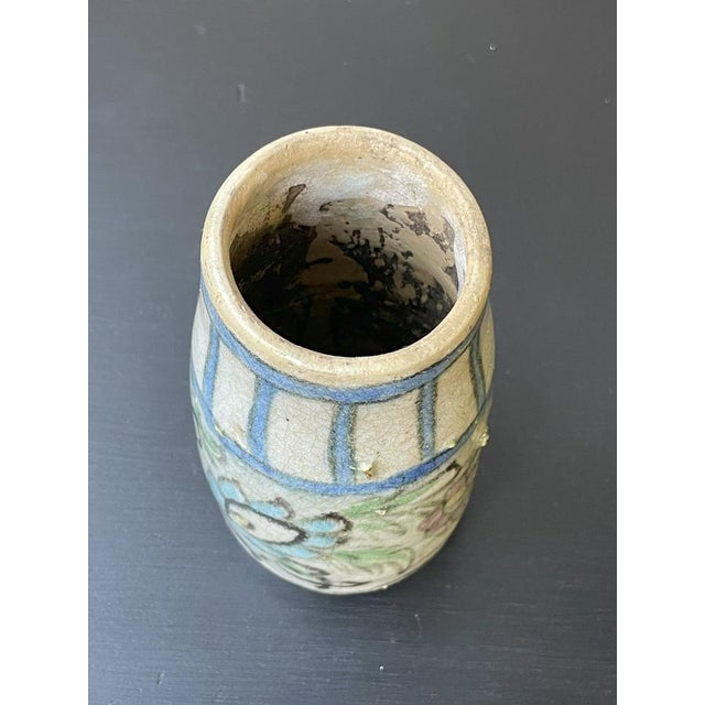 Small Round White Qajar Vases, Set of 2 For Sale - Image 10 of 12