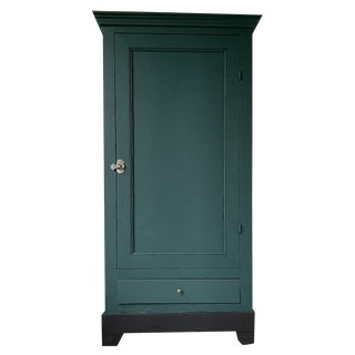 Green Hosiery Wardrobe, 1950s For Sale