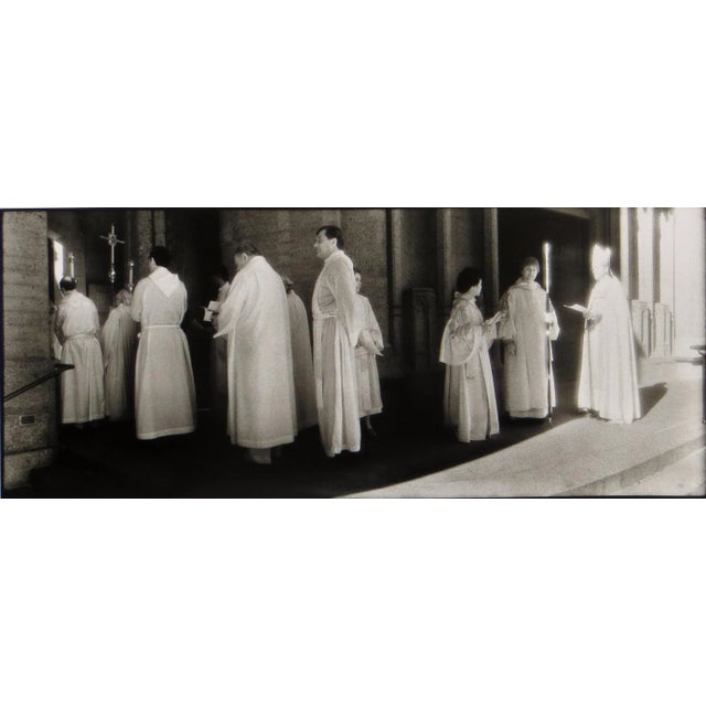 1980s "Ecumenical Service, Grace Cathedral, San Francisco" Silver Gelatin Photograph by Geir Jordahl, Framed For Sale - Image 4 of 10