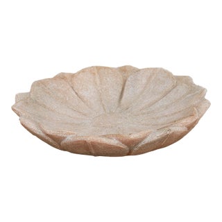 Blush Pink Stone Lotus Flower For Sale