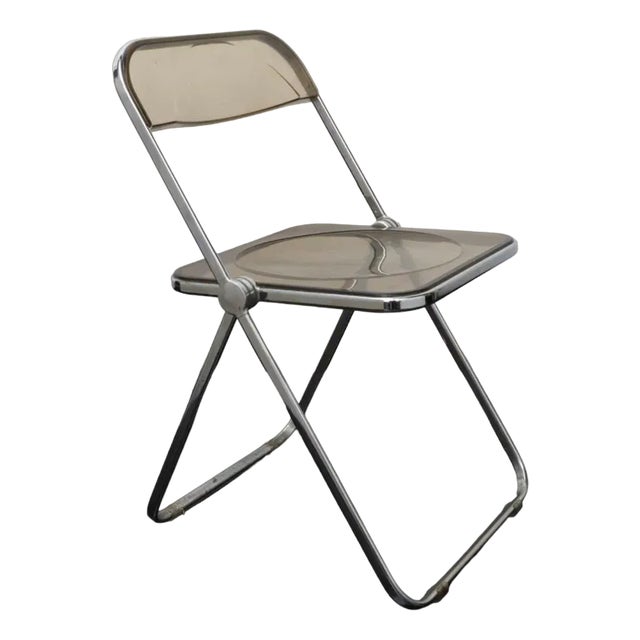 Mid-Century Folder Model Plaia by Giancarlo Piretti, Italy, 1970s, Set of 8 For Sale