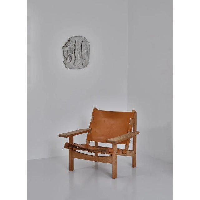 Stunning handmade stoneware wall relief by Danish artist Ole Bjørn Krüger (1922-2007). Made in his own workshop in the...