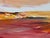 Textile Amber Glow - Miniature Abstract Landscape Art Study by Contemporary Artist 2025 For Sale - Image 7 of 15