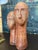 Ceramic Bust in Terra Cotta of Two Figures (After Modigliani) For Sale - Image 7 of 18