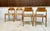 Egon Eiermann German Beech and Wicker SE 119 Dining Chairs by Egon Eiermann for Wilde + Spieth, 1950s, Set of 4 For Sale - Image 4 of 18