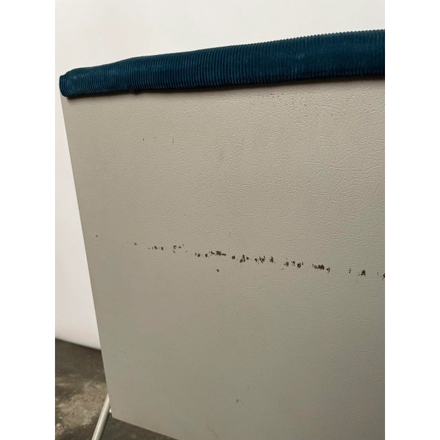 Black Blue Oase Lounge Chair by Wim Rietveld for Ahrend de Cirkel, 1958 For Sale - Image 8 of 14