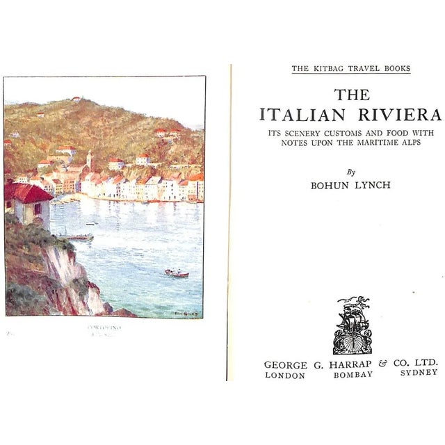 LYNCH, Bohun [261] pp. George G. Harrap & Co. Ltd. 6 3/4" x 4 3/4" The Kitbag Travel Books w/ a 3-fold map of the...