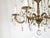 Antique 6 Arm Absolutely Fabulous Brass Cut Lead Glass Crystal Chandelier For Sale - Image 4 of 12