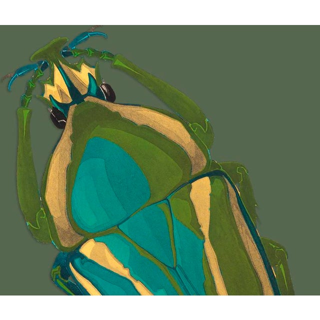 The series was produced by CFA editions from original pochior prints by E.A. Seguy. The series of insects that Seguy...