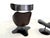Black Set of Leather Tok Armchair & Ottoman by Toshiyuki Kita for Stokke For Sale - Image 8 of 17