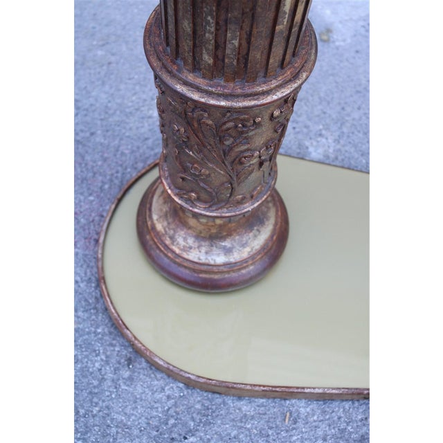 Console Table with Crystal Top by Pier Luigi Colli, 1940s For Sale - Image 4 of 17