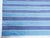 English Doris Leslie Blau Vintage Dhurrie Stripes White Handmade Rug For Sale - Image 3 of 8