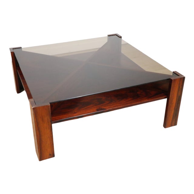 Scandinavian Coffee Table Mobelintarsia, 1960s For Sale