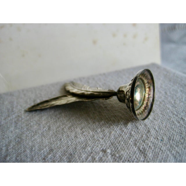 Mid 19th Century French Silverplate Table Name Holders- Set of 6 For Sale - Image 6 of 10