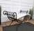 Metal Italian Metal Iron Bench with Roll Arm, 1960s For Sale - Image 7 of 11