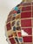Mid 20th Century Turkish Style Red Slag Glass Pendant Light For Sale - Image 9 of 11