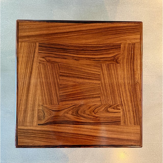 Henning Kjaernulf 1960s Danish Henning Kjærnulf for Vejle Stole Og Mid-Century Modern Rosewood Side Table For Sale - Image 4 of 18
