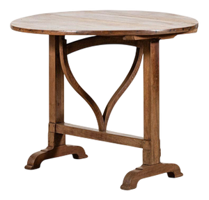 Large 19th Century French Fruitwood Vendange Table, 1860s