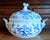 Covered Tureen with Two Handles in Onion Pattern from Meissen, 1970s, in Very Good conditions. Designed 1970 to 1979 This...