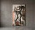 Pair of Abstract Figurative Nude, 1960, Oil on Canvas For Sale - Image 3 of 10