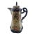 Antique Porcelain Hot Chocolate Pot With Beaded Overlay Design For Sale