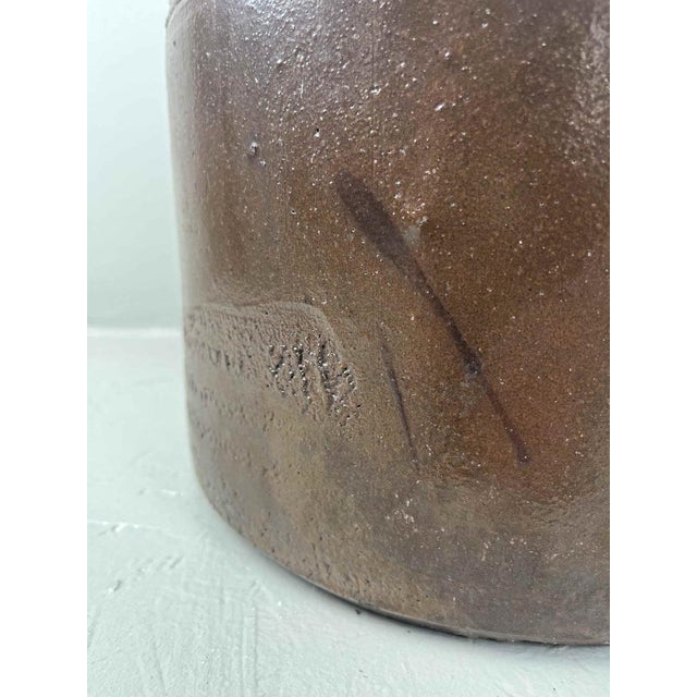 Ceramic Glazed Earthenware Storage Jar, Japan For Sale - Image 7 of 15
