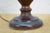 Brown Mid 20th Century Mid-Century Modern Turned Walnut Dual-Socket Urn Table Lamp With Pull Chains For Sale - Image 8 of 11