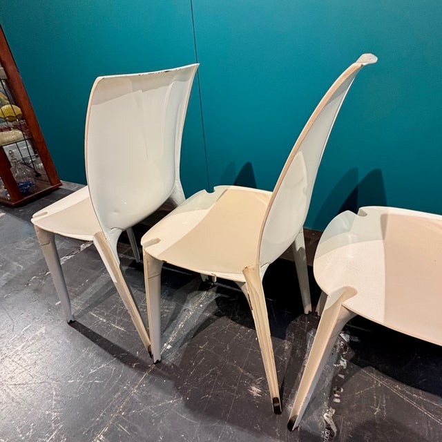 Lambada Chairs in Metal by Marco Zanuso for Gavina. 1964, Set of 4 For Sale - Image 10 of 14