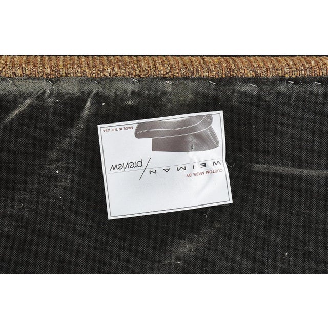 Weiman/Preview 3 Piece Sectional Sofa W/Boucle Upholstery, Circa 1970 For Sale - Image 11 of 12