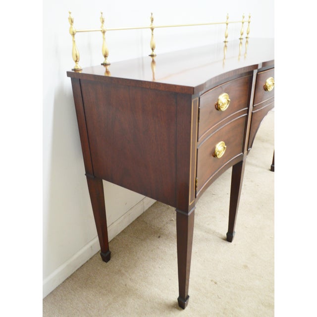 Late 20th Century Kindel Mahogany Sideboard For Sale - Image 5 of 12