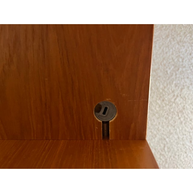 Wood Mid-Century Modern Teak Wall Unit For Sale - Image 7 of 7