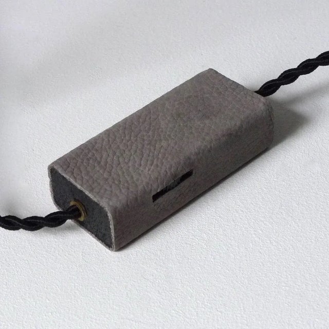 Black Wildebeest Horn Table Lamp by Sander Bottinga For Sale - Image 8 of 9