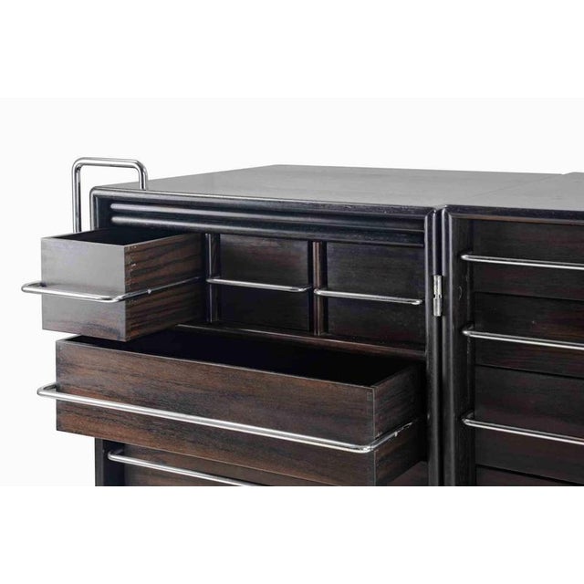 1970s Chest of Drawers or Dressing Table Modules by Fabio Lenci for Bernini, 1970s, Set of 2 For Sale - Image 5 of 10