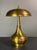Goldenrod Mid-Century Modern Italian Brass Dome Mushroom Table Lamp, 1960s For Sale - Image 8 of 18