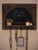 Striking large-scale vintage Indian hand carved solid hardwood wall piece featuring intricate architectural carving,...