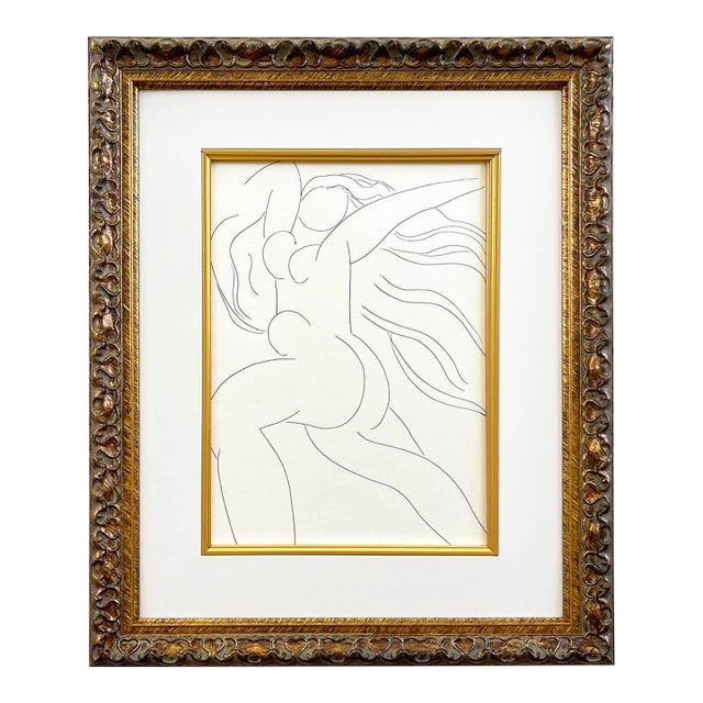 Henri Matisse 8 Le Guignon 1976 Framed For Sale