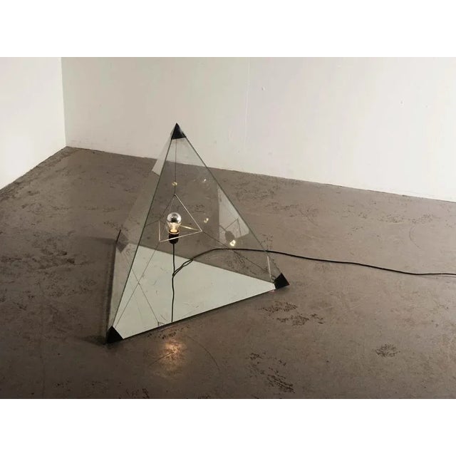 Prototype Tetrahedron Lamp by Van Nieuwenborg & Wegman, 1979 For Sale - Image 3 of 12