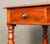 English Writing Desk or Side Table of Mahogany With Two Drawers on Casters For Sale In Austin - Image 6 of 11
