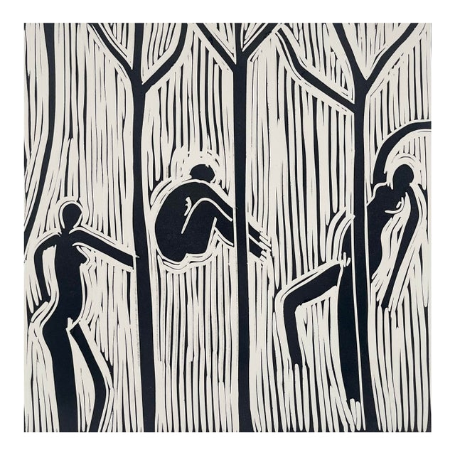 Jack Hooper Stone Lithograph For Sale