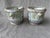 Hand Painted Bisque CachePots Set of 2 For Sale - Image 9 of 18